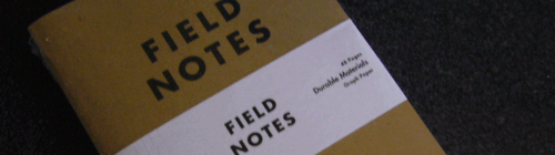 Field Notes, Image 01