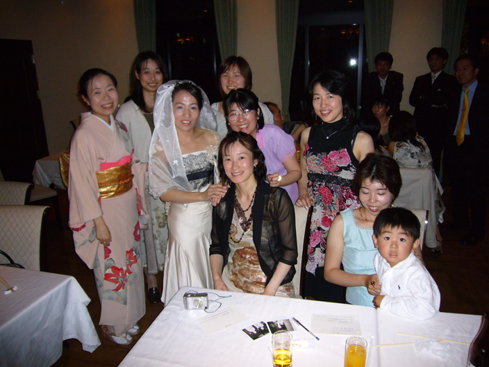 Yumi's friends from Med school...