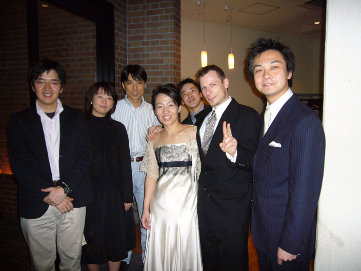 ...more friends wishing us well...